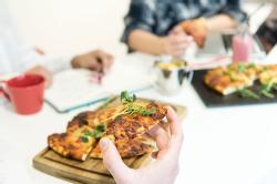 Finger food for a working lunch