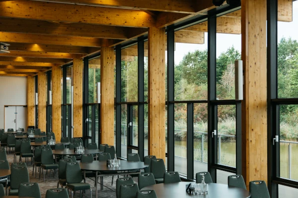 A clickable image of the The Slate's event space that links to The Slate gallery page