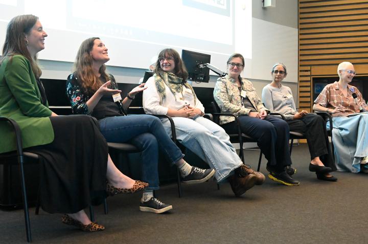 Photo of plenary panel from PGR Festival 2026