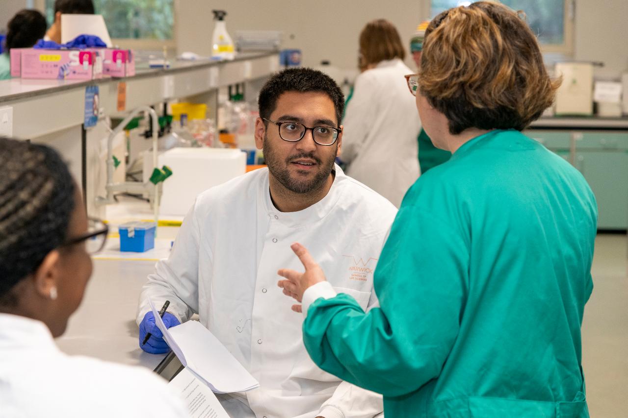 Teaching staff in STEM laboratories