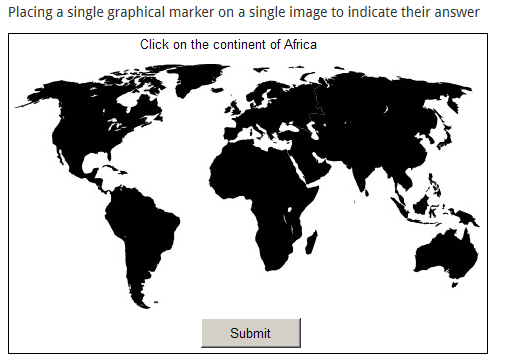 image depicts example of hotspot question