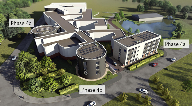 An artist impression of the Warwick Business School extension