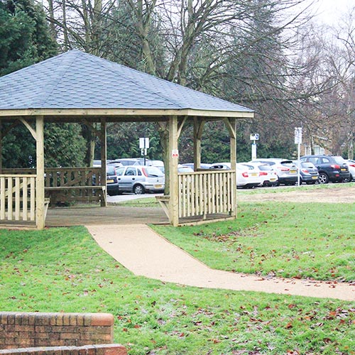 Exterior of the Bandstand