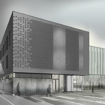 Concept art for the Materials Engineering Centre