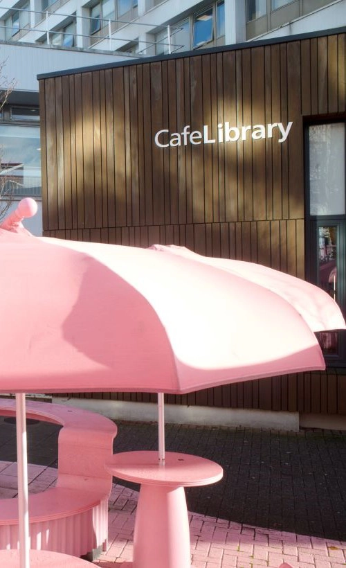 Cafe Library External