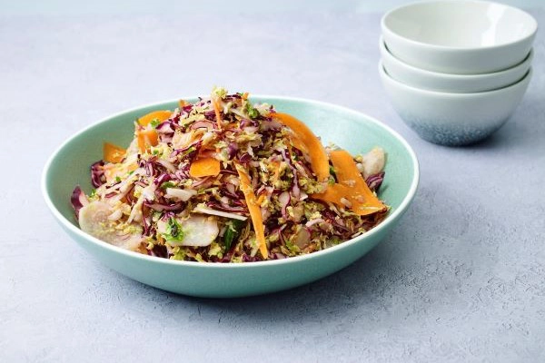 Asian Slaw in a Bowl