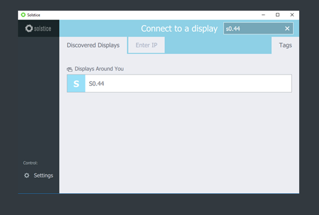 App window