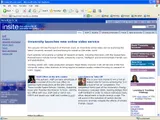 Intranet homepage 2006