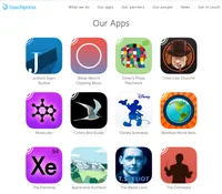 A selection of Touchpress apps