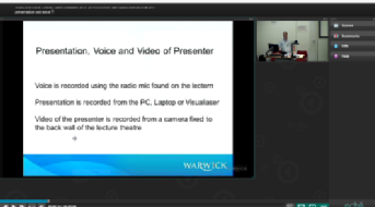 Presentation and Presenter example video