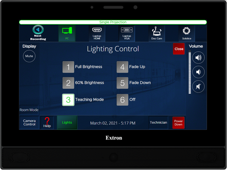Lighting Touch Panel