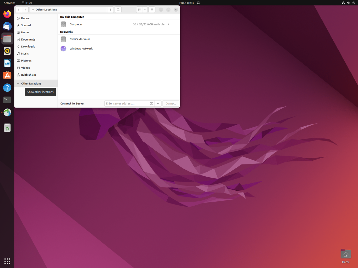 Linux SMB GUI 2