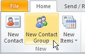 New Contact Group icon