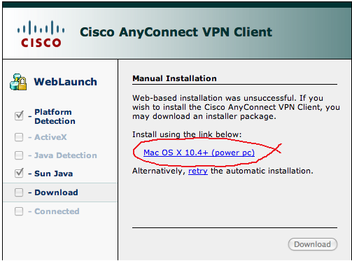 Cisco Anyconnect Vpn Client Manual Install