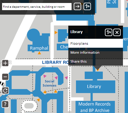 Library floorplan