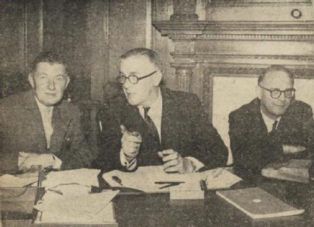 At the Housing Ministry, 1964