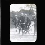 Turner and Grimmy, racing cyclists
