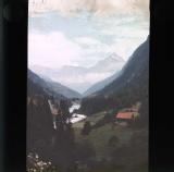 View on descent towards Lucerne, Switzerland