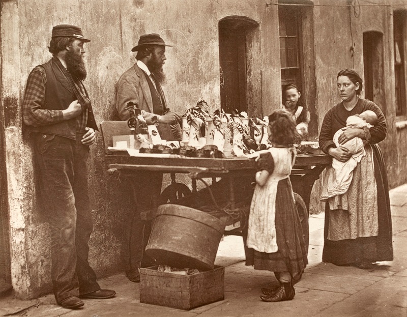 Dealer in fancy ware, from 'Street Life in London', 1877