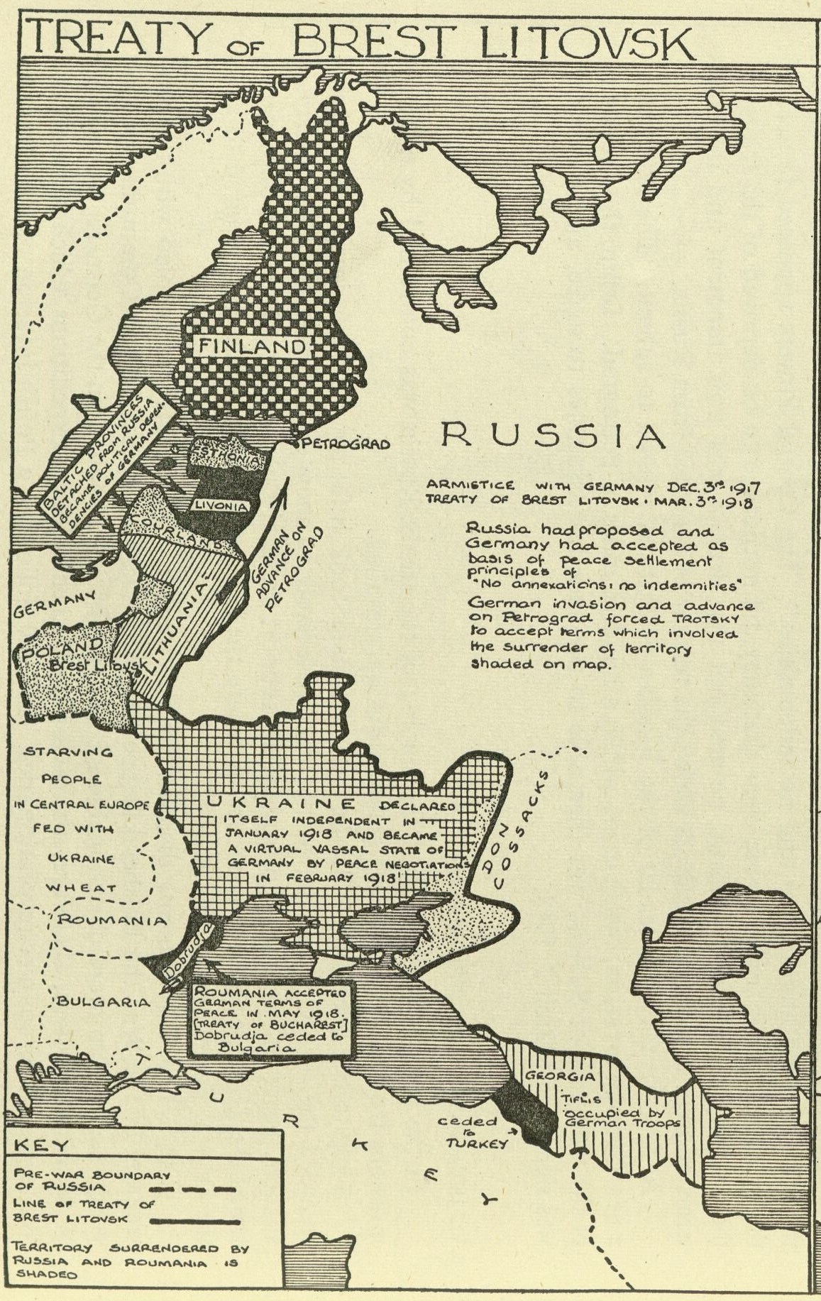 Maps of Russia and the Soviet Union: Revolution and the First World War