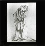 Cartoon portraying Jules Favre in tears