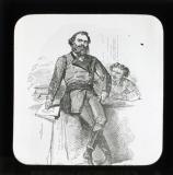 'Types de la Commune: Le Prefet de Police (Le citoyen Raoul Rigault)' [illustration from 'Les Communeux 1871. Types, caracteres, costumes' by Bertall]