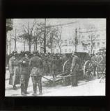 Berlin, March 1920: Troops with cannon