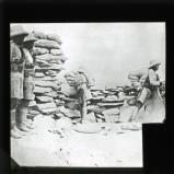 Gurkha troops holding a Sangar Post