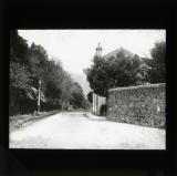 'Photograph of Vico Road, Dalkey, Co. Dublin, the scene according to published photograph of the 'Battle of Tralee' in Co. Kerry'