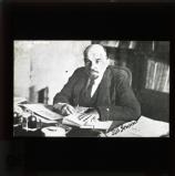 Lenin at his desk