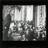 Lenin speaking at the second congress of the Communist International (Comintern), 1920