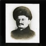 Trotsky in fur cap