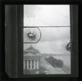 Bullet holes in the window, State Museum of Revolution, Winter Palace, Leningrad [St Petersburg]