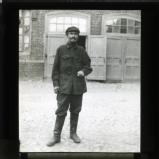'Our guide' / 'Man at cotton mill, Moscow'