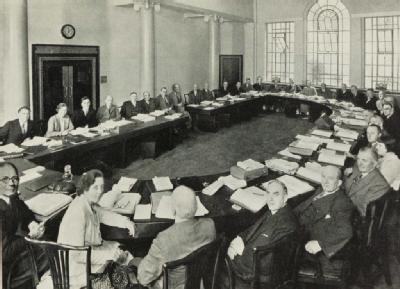 The TUC General Council in 1938