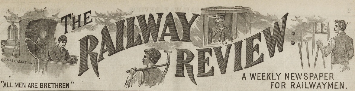 Masthead of The Railway Review