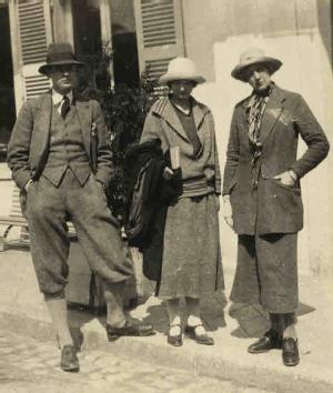 Eileen Younghusband with the Talbots in France, 1924
