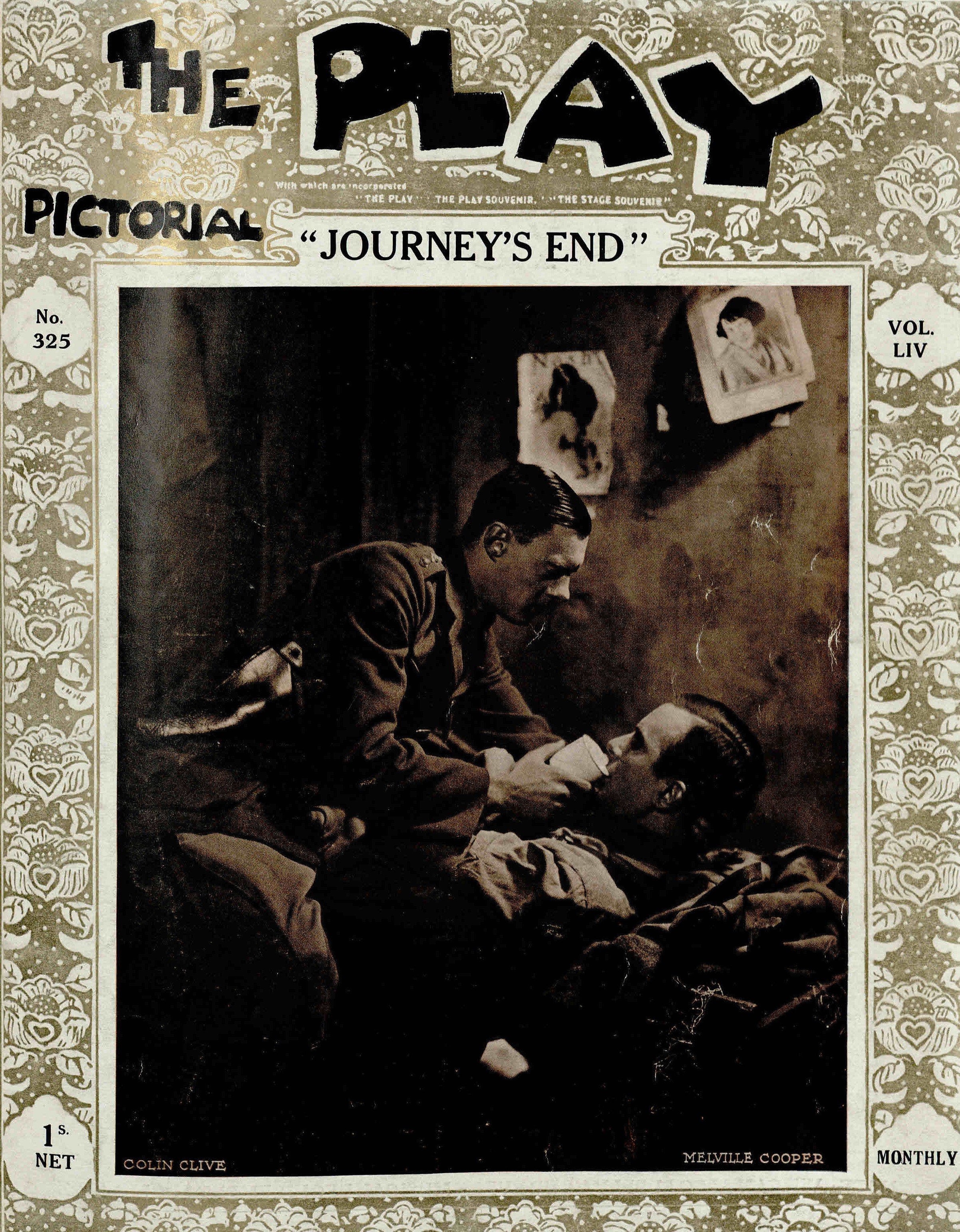 Front cover of Play Pictorial for Journeys End