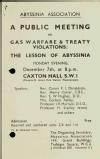 Gas warfare and treaty violations: The lesson of Abyssinia, 1936