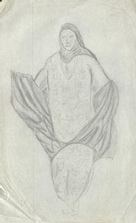 Sketch by William Henry Stokes (in MSS.289/14/2)