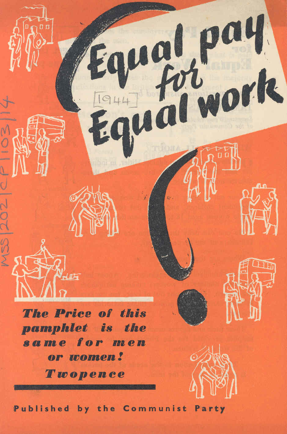 Front cover of 'Equal Pay for Equal Work?'