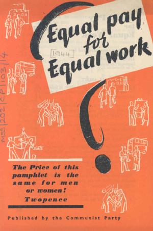 essay on equal pay for equal work