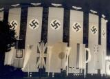 Decorations at Adolf Hitler Platz, Berlin, July 1936
