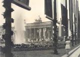 Pariser Platz and the Brandenburg Gate, Berlin, 27 July 1936