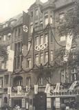 Decorations for the Olympics, Potsdamerstrasse, Berlin, 3 July 1936