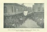 [1915] Procession at the funeral of members of the Workers' Union killed in explosion at Faversham, 1916