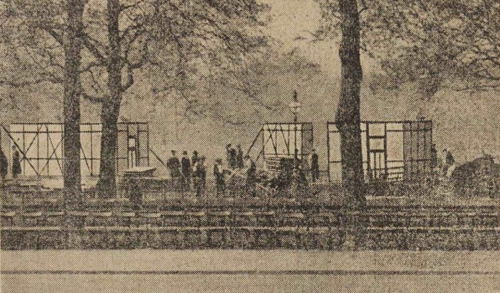 Hyde Park during the General Strike.