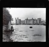 Carnarvon [Caernarfon Castle, looking seaward]