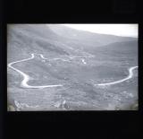 Healy Pass. Winding narrow road, Ireland