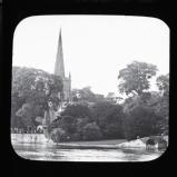 Stratford on Avon church and river